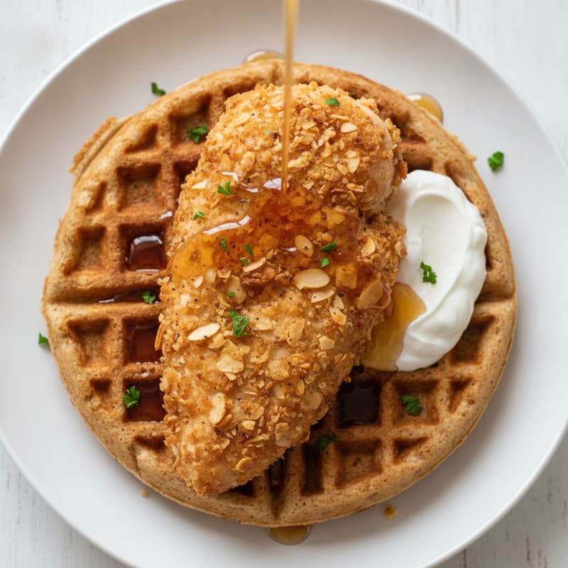 Golden Chicken & Waffles