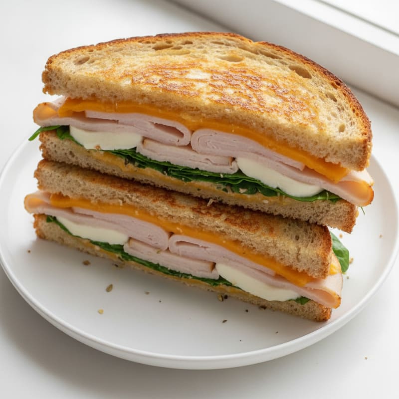 Ultimate Triple-Decker Grilled Cheese