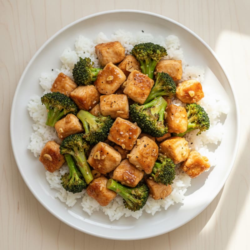 Teriyaki Chicken and Broccoli Stir-Fry