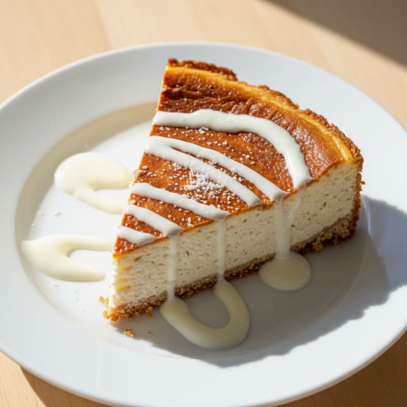 Creamy Greek Yogurt Protein Cheesecake