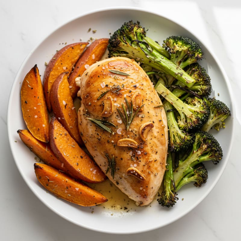 Garlic Herb Roasted Chicken