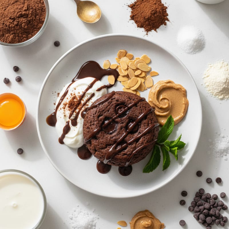 Chocolate Protein Mug Cake