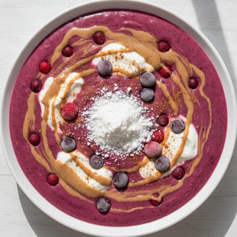 Berry-Almond Breakfast Smoothie