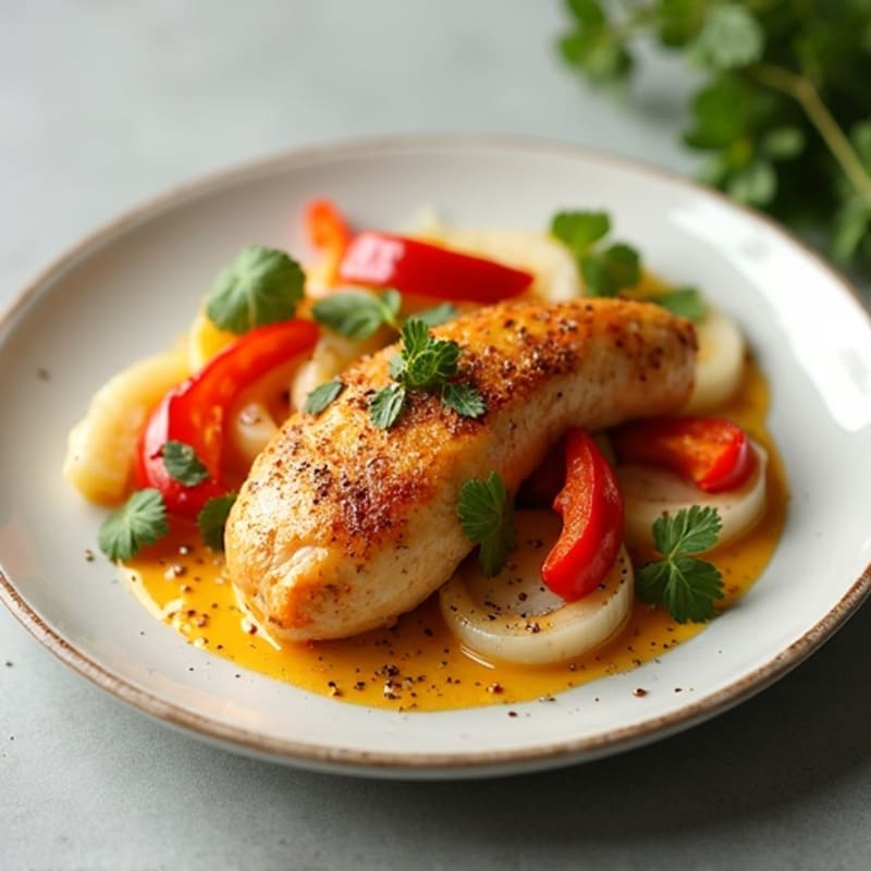 Spiced Coconut Cream Chicken