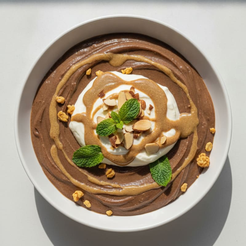 Silky Chocolate Protein Pudding
