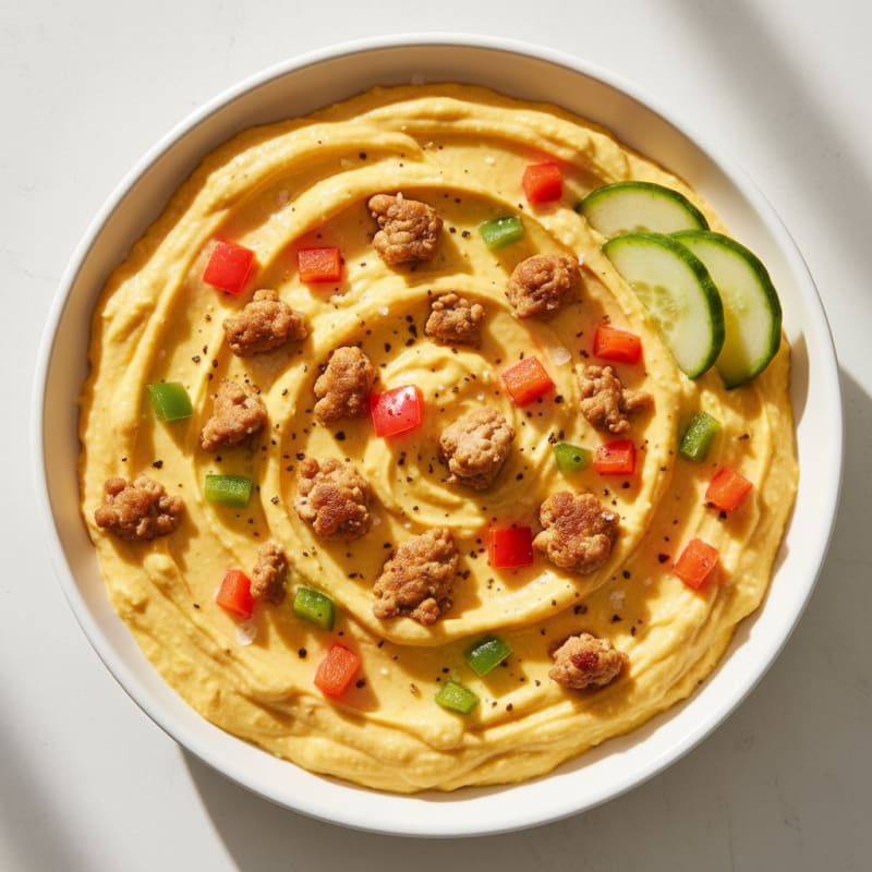 Creamy Golden Nacho Cheese Dip
