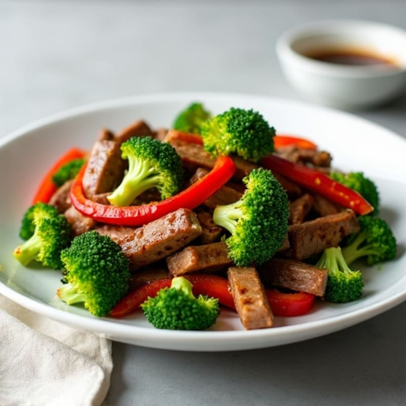Ginger-Garlic Beef and Broccoli Stir-Fry