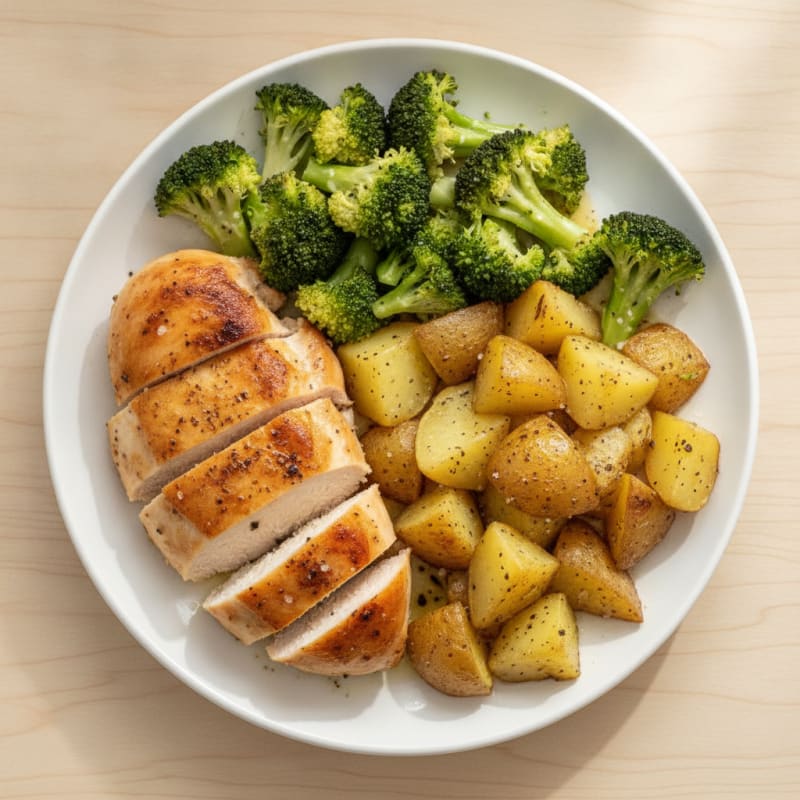 Sheet Pan Lemon Herb Chicken and Potatoes
