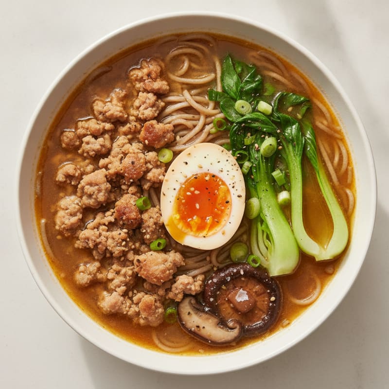 Savory Pork Ramen Bowl