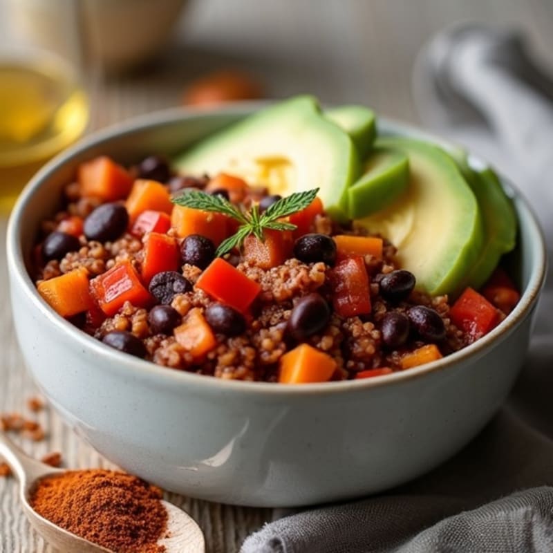 Hearty Black Bean and Sweet Potato Chili