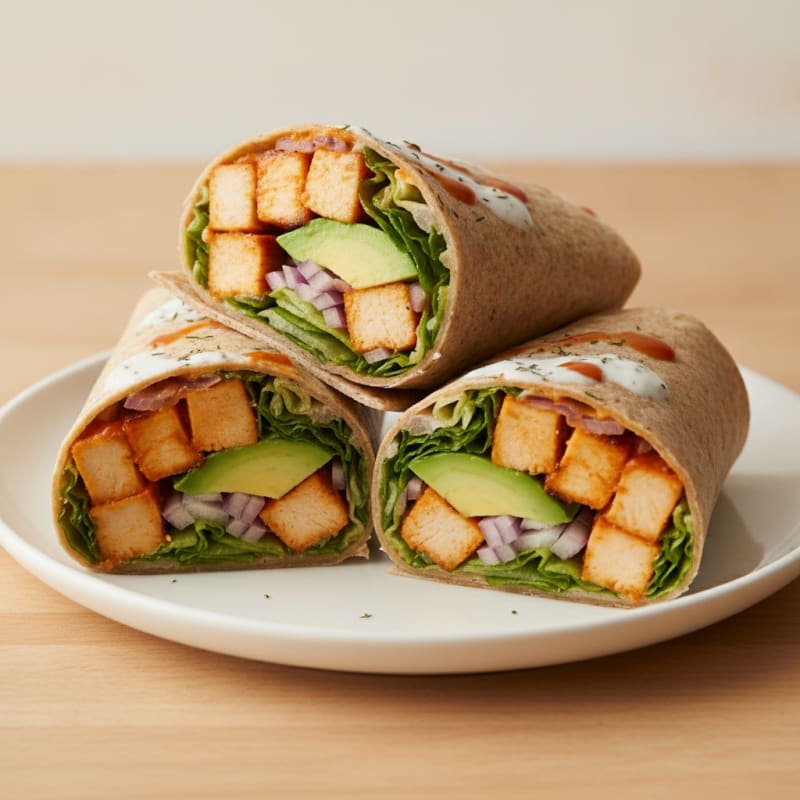 Buffalo Ranch Chicken Wrap