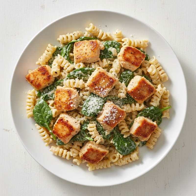 Creamy Garlic Parmesan Chicken Pasta