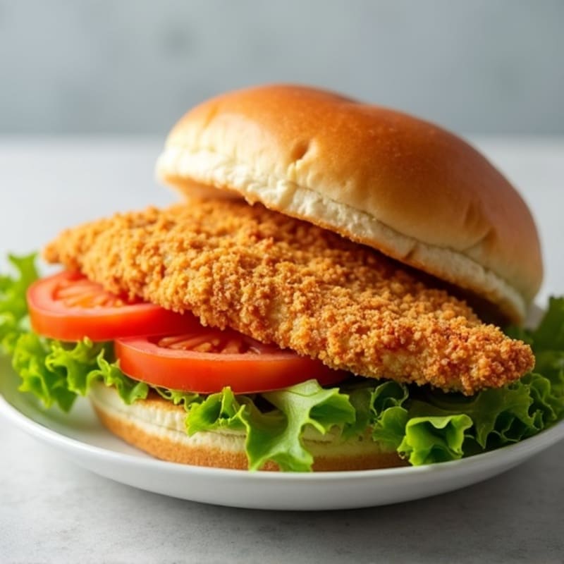 Crispy Oven-Baked Chicken Sandwich