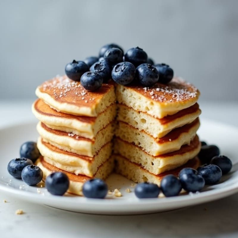 Protein-Packed Blueberry Pancakes