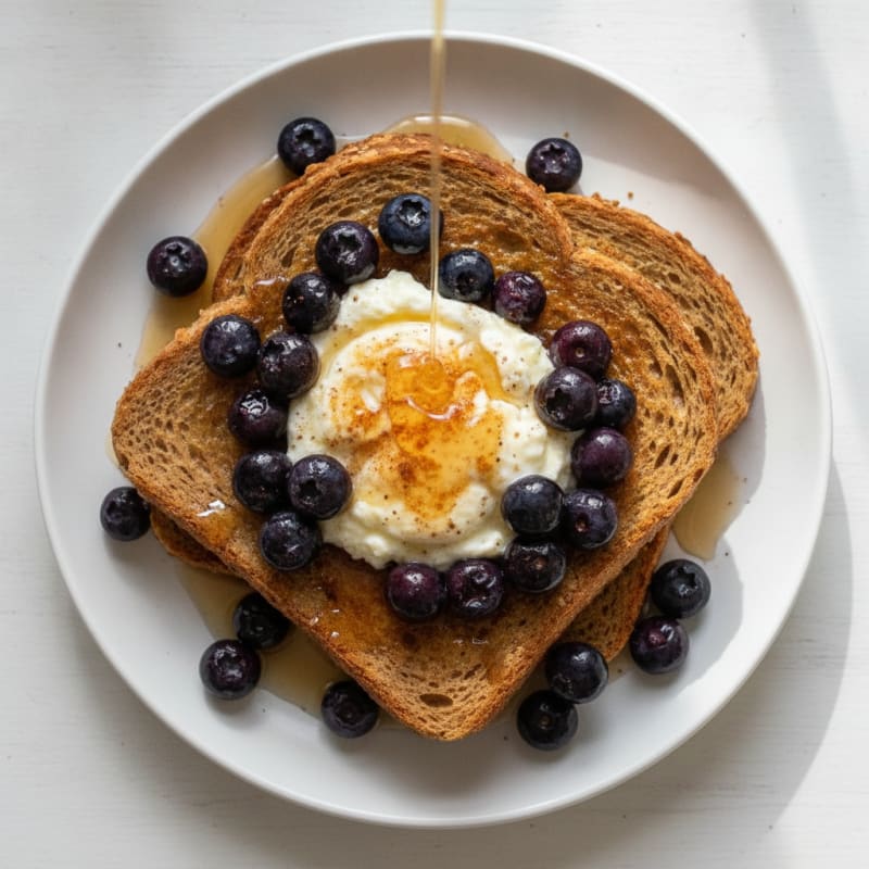 Baked Berry Ricotta French Toast