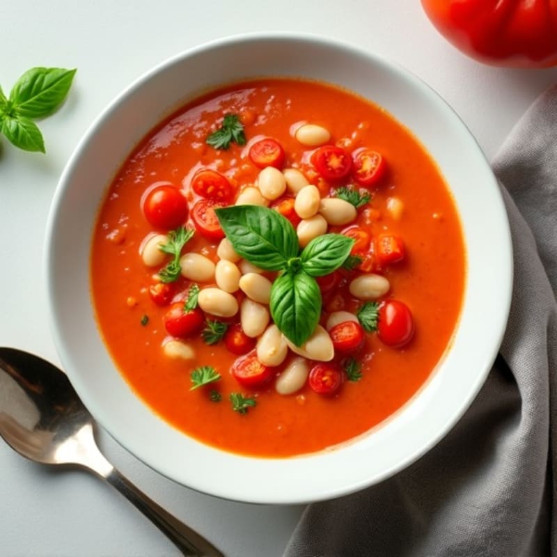Creamy Fresh Tomato Basil Soup