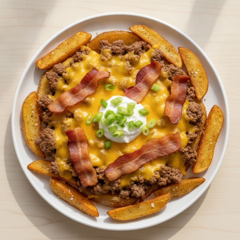 Loaded Bacon Cheese Fries