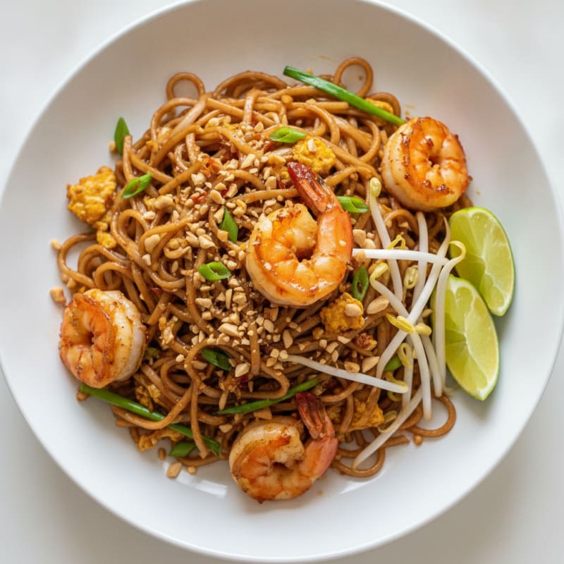 Shrimp Pad Thai Noodles