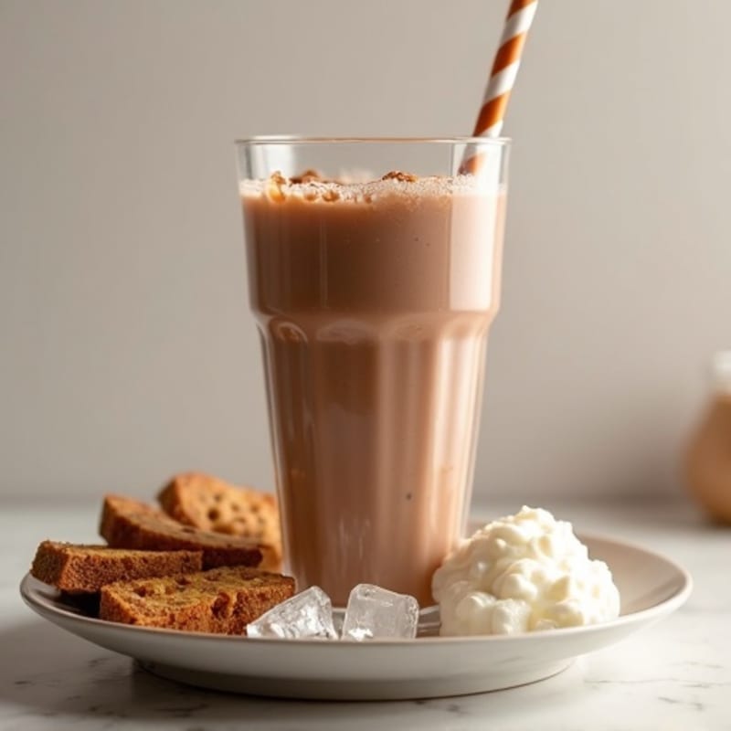 High Protein Chocolate Peanut Butter Shake