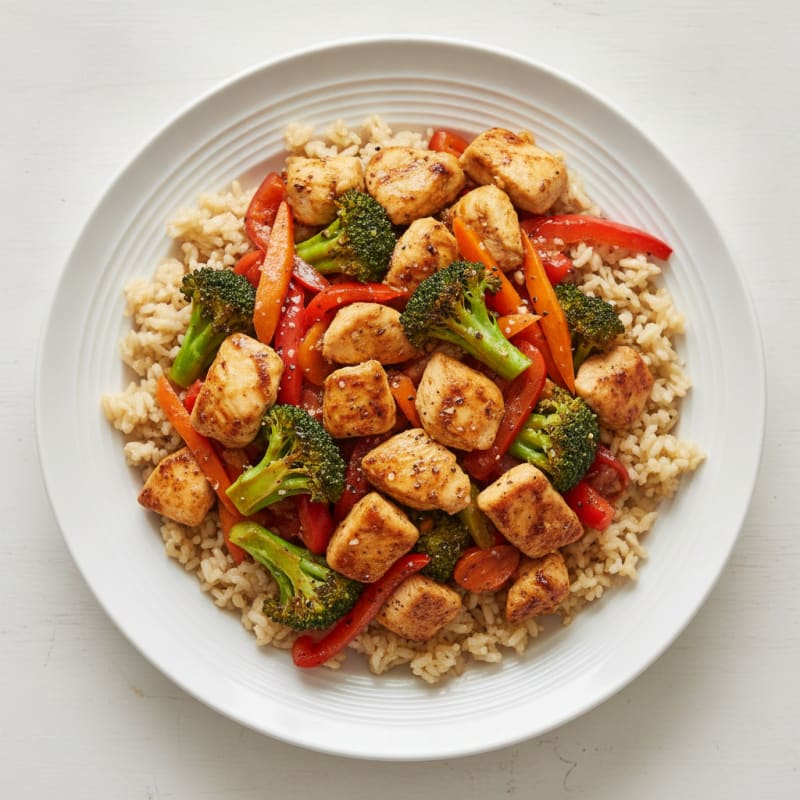 Teriyaki Chicken Stir-Fry with Vegetables