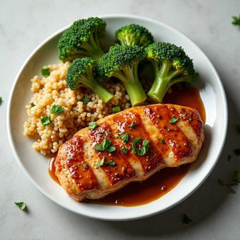 Sheet Pan Teriyaki Chicken with Crispy Broccoli