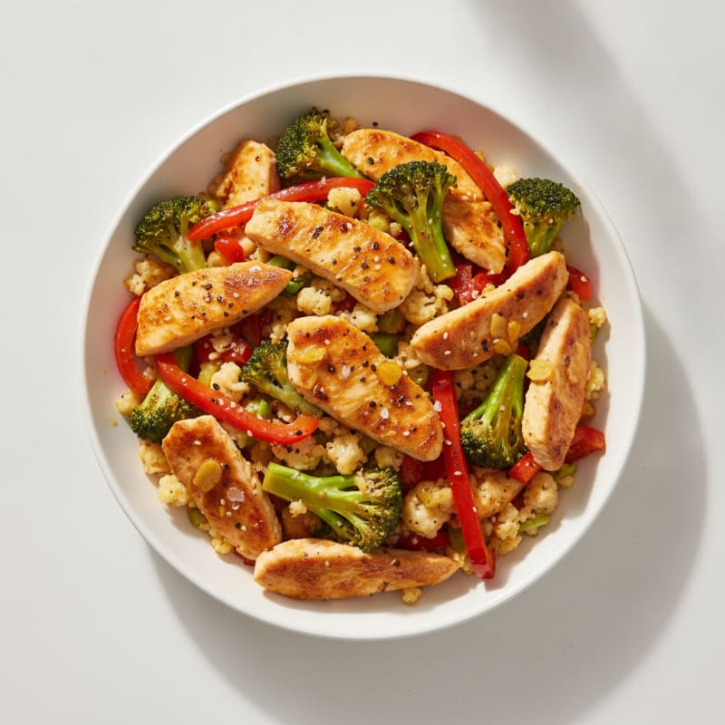 Orange Glazed Chicken Stir-Fry