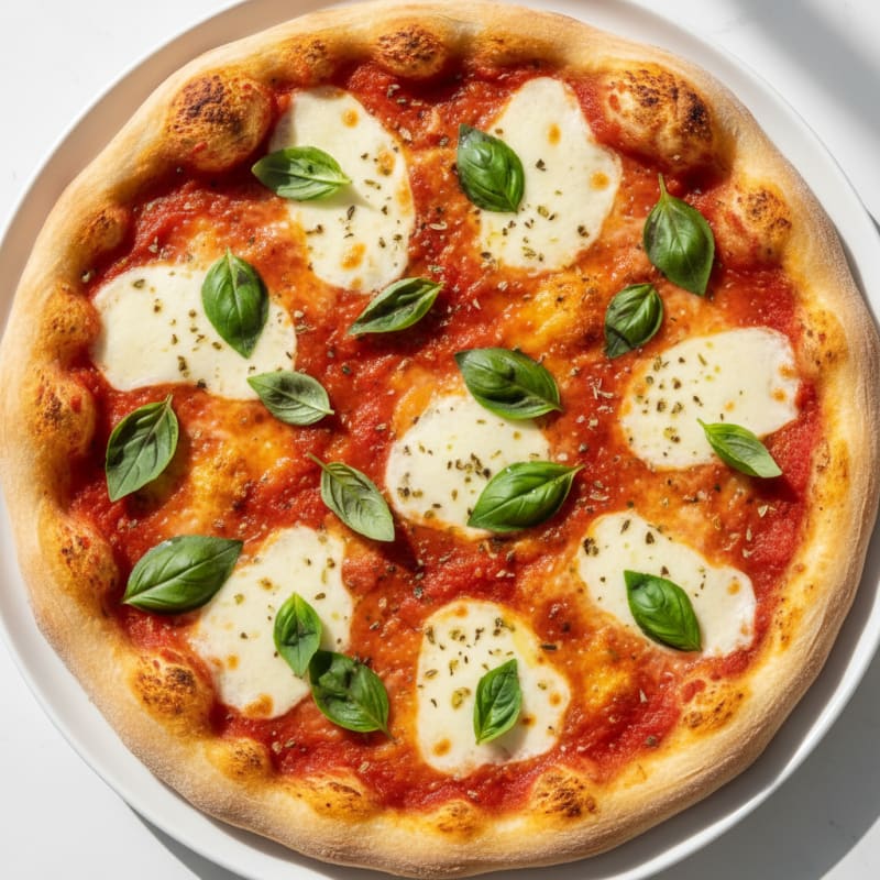 Classic Margherita Pizza with Fresh Basil