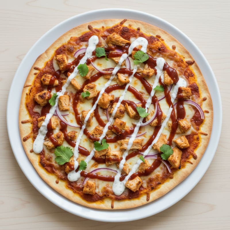 BBQ Ranch Chicken Pizza