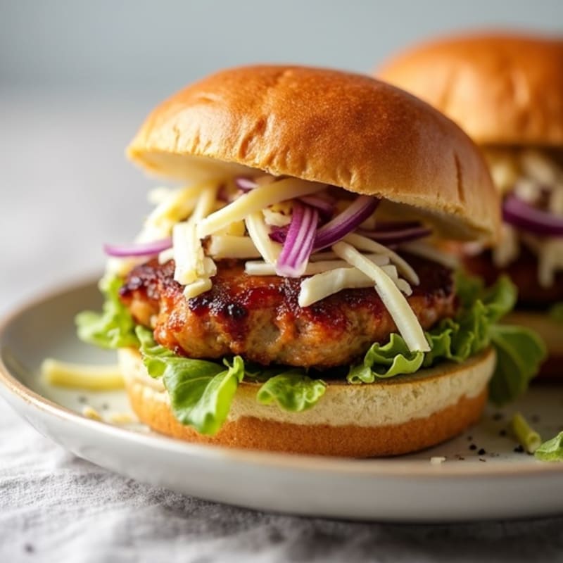 Lean Pulled Pork Sliders with Tangy Slaw