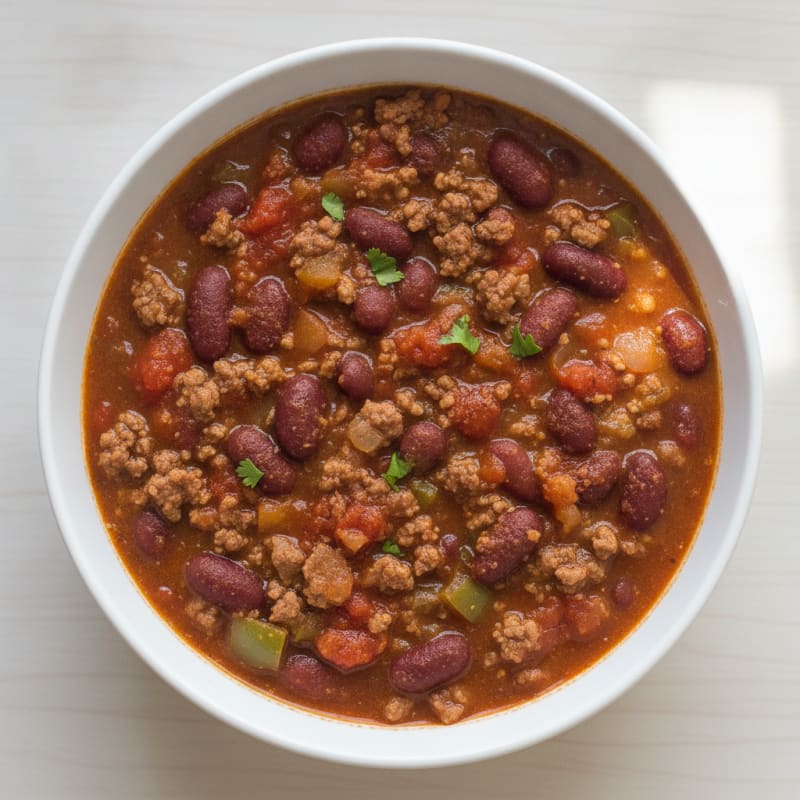 Slow Cooker Beef Chili