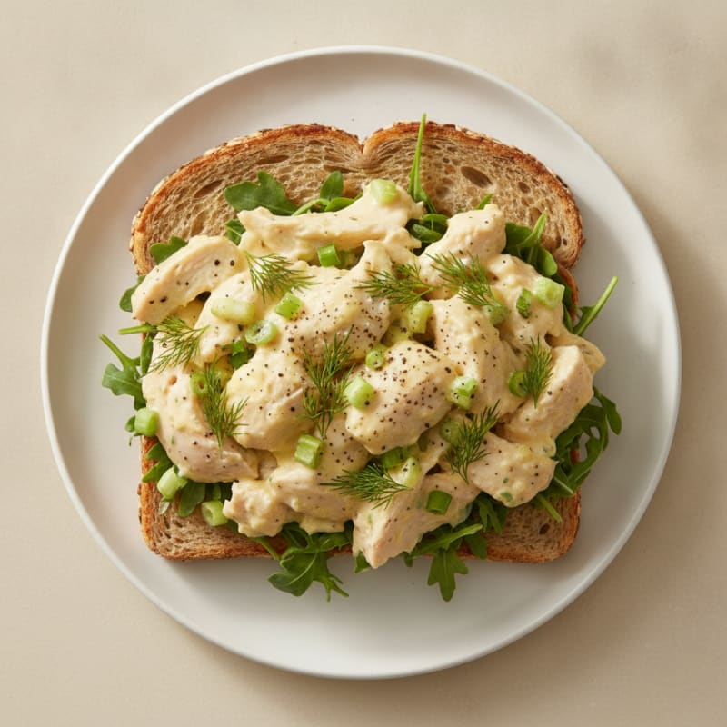 Lemon Herb Chicken Salad Sandwich