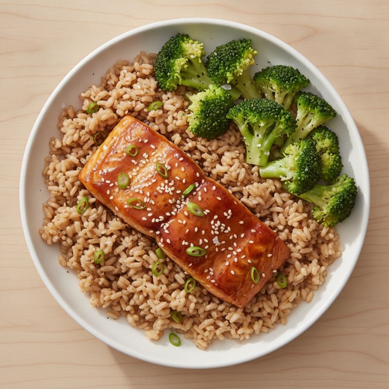Teriyaki Glazed Salmon