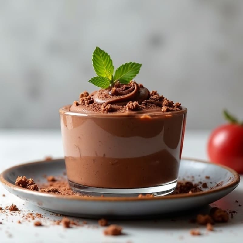 Silky Dark Chocolate Protein Mousse