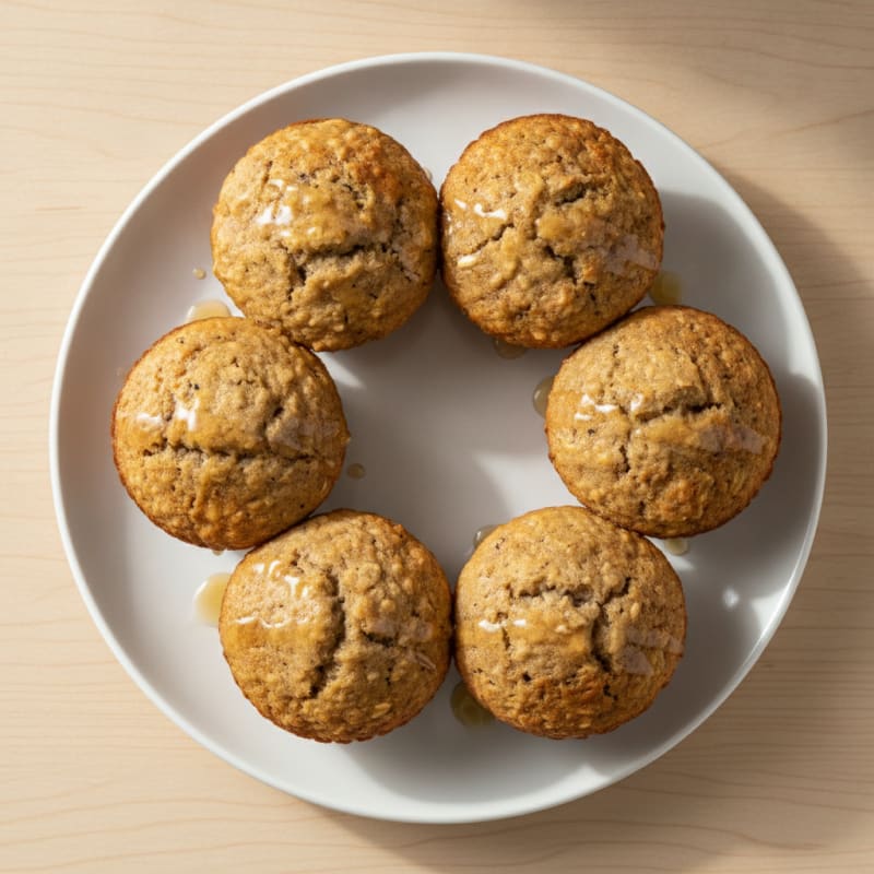 Vanilla Bean Protein Muffins