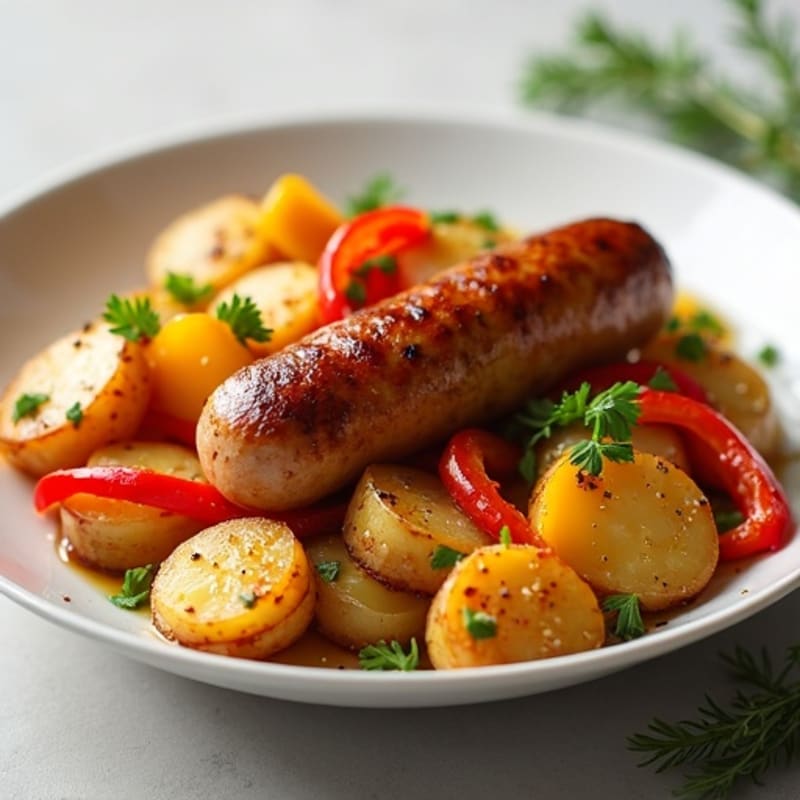 Savory Sausage and Roasted Potato Bake