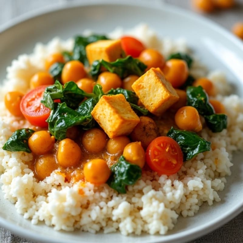 Hearty Chickpea Coconut Curry