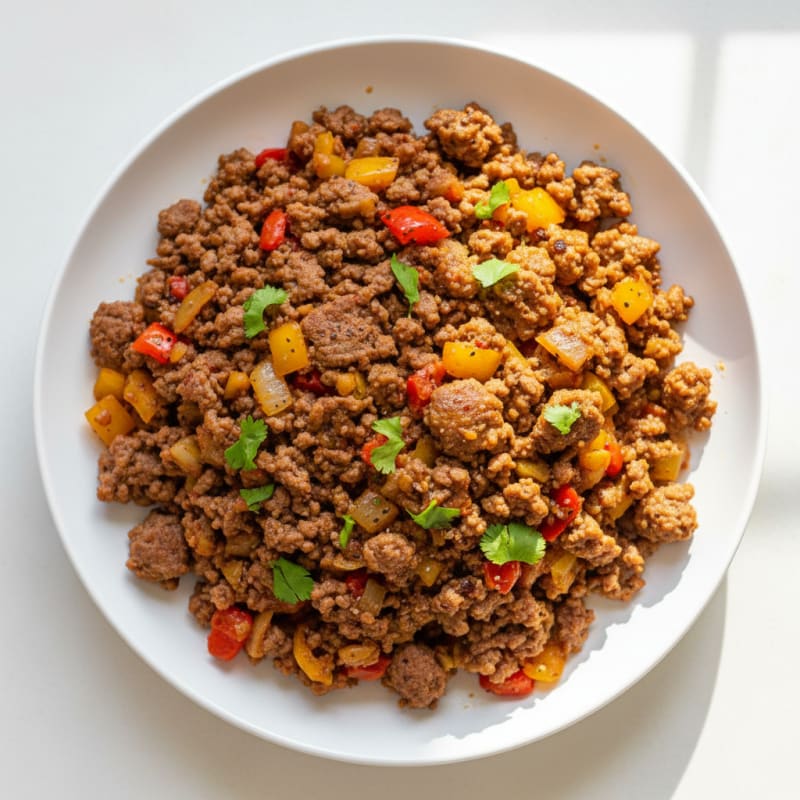 Smoky Chili-Lime Ground Beef Skillet