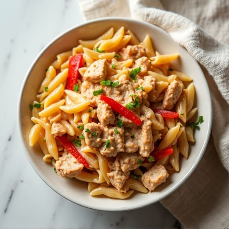 Creamy Spicy Cajun Chicken Pasta
