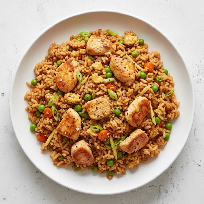 Chicken and Vegetable Fried Rice