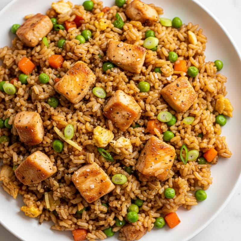 Savory Chicken and Vegetable Fried Rice