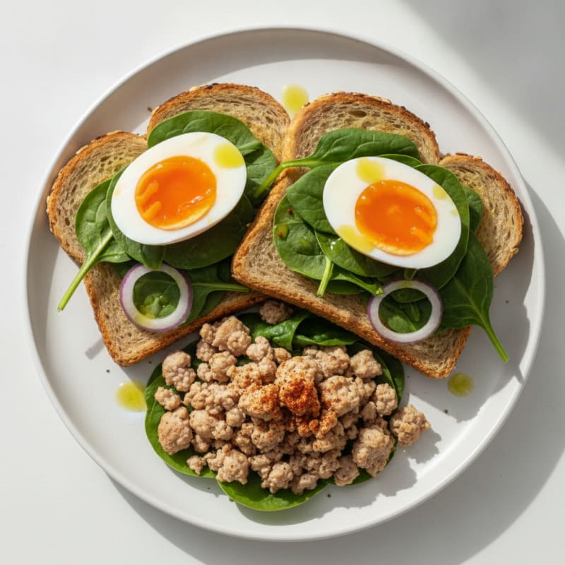 Turkey and Egg Multigrain Toast