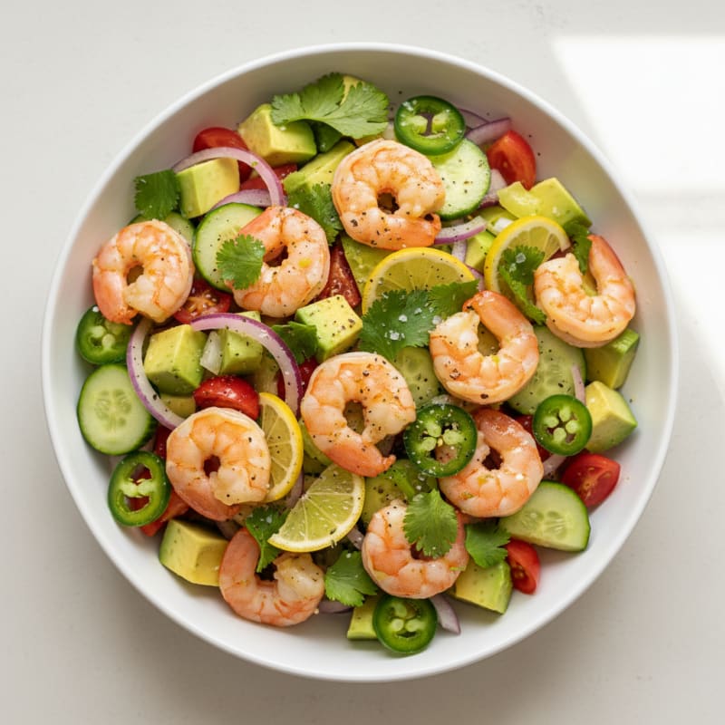 Citrus Shrimp and Avocado Ceviche
