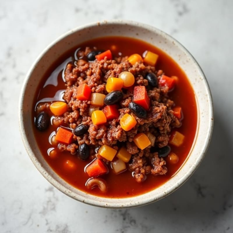 Hearty Lean Beef and Bean Chili