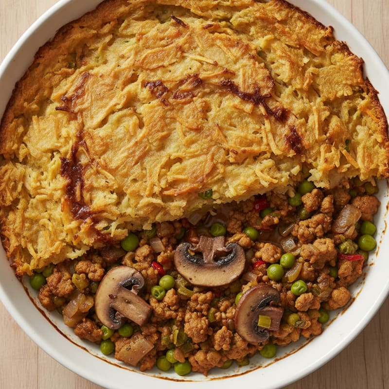 Quorn Shepherd's Pie with Root Vegetable Mash