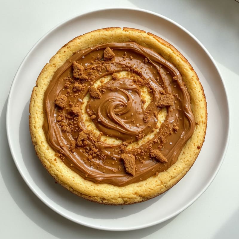 Biscoff Cookie Butter Cheesecake
