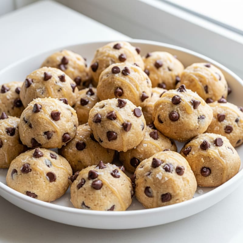 Creamy Vanilla Protein Cookie Dough Bites