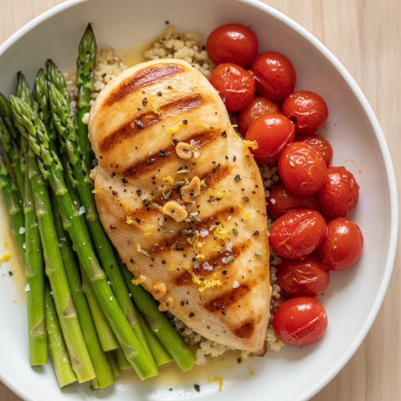 Quick Pan-Seared Lemon Herb Chicken
