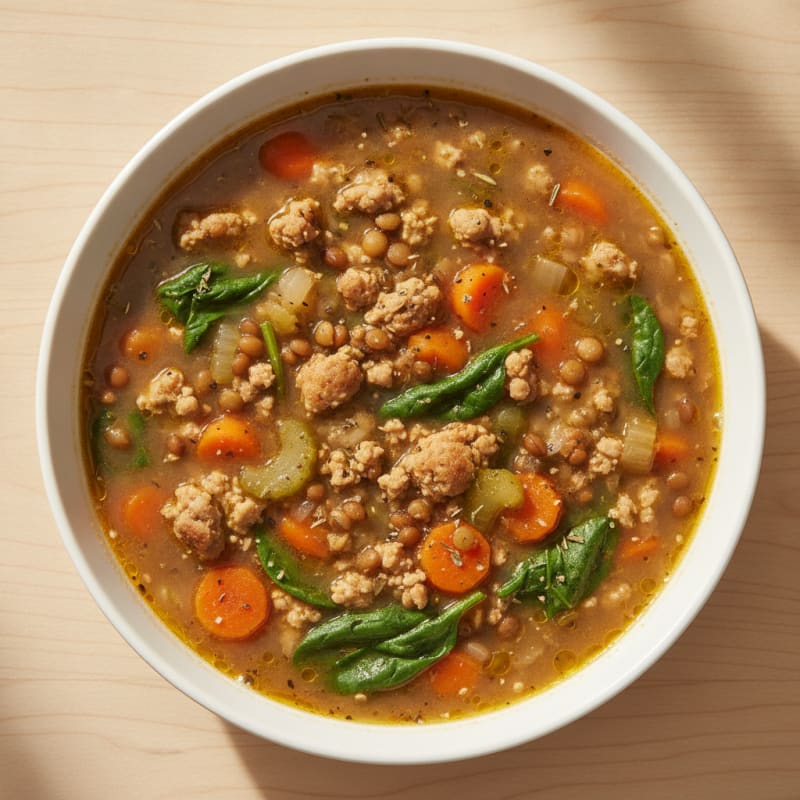 Hearty Vegetable and Lentil Soup