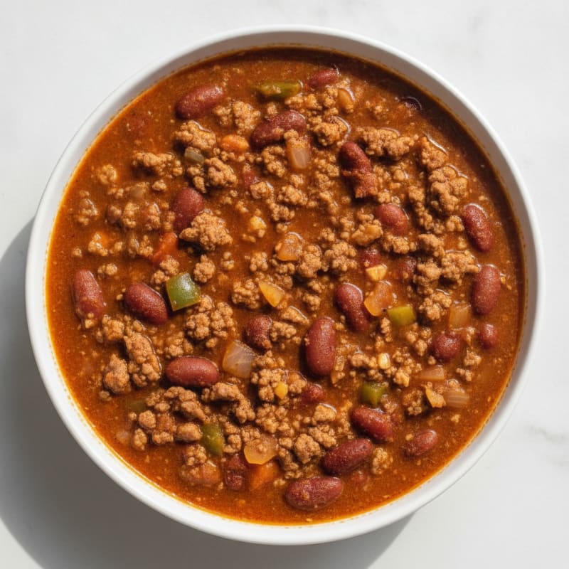 Hearty Beef and Bean Chili