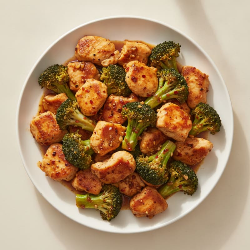 Garlic Chicken and Broccoli Stir-Fry